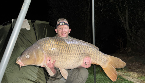 A 39 lb 6 oz carp from Lillypool, Common, Sep 2026