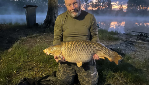 A 37 lb 4 oz carp from Beaurepaire, Common carp, May 2026