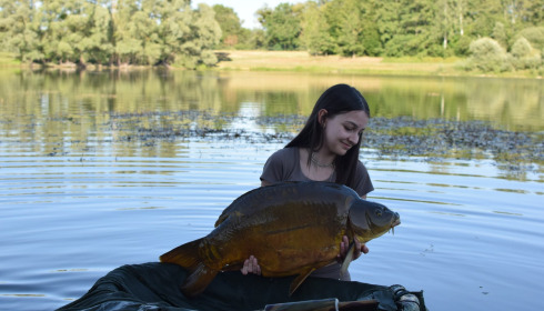 A 30 lb carp from Beaurepaire, Jul 2026