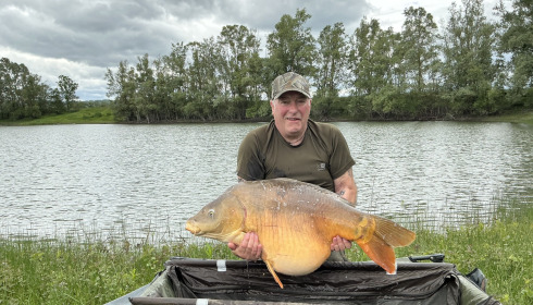 A 50 lb 3 oz carp from Beaurepaire, My Biggest, May 2026