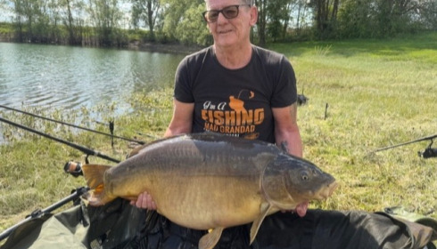 A 54 lb carp from Beaurepaire, Alan, Apr 2026