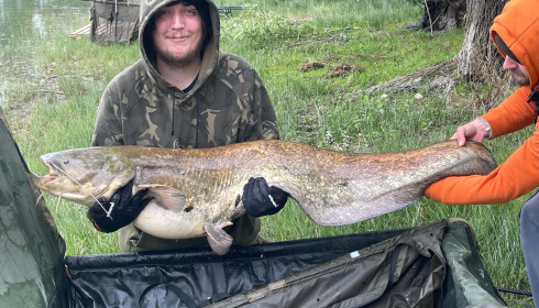 A 55 lb 5 oz catfish from Beaurepaire, Catfish, May 2026