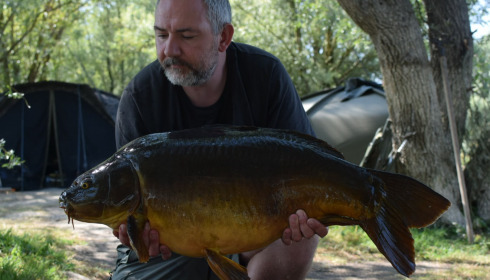 A 30 lb carp from Beaurepaire, Jul 2026