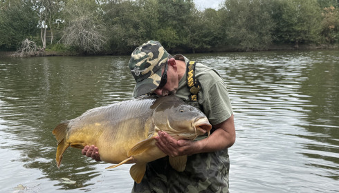 A 48 lb 5 oz carp from Old Oaks, Aug 2026