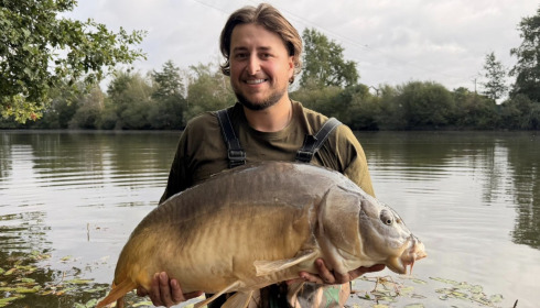 A 46 lb 5 oz carp from Old Oaks, PB, Aug 2026