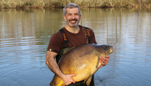 A 44 lb 2 oz carp from Old Oaks, Justin Marshall, Feb 2026