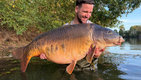 A 58 lb 8 oz carp from Old Oaks, Oct 2026