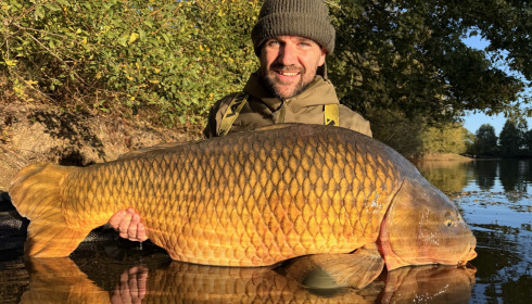 A 73 lb 5 oz carp from Old Oaks, Oct 2026