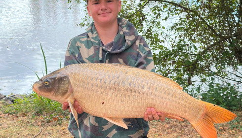A 32 lb carp from Villefond, Harry, Aug 2026