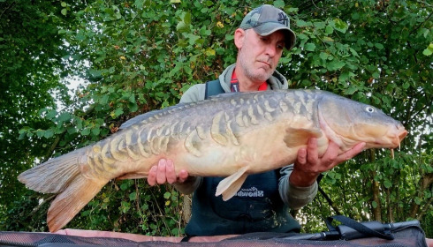 A 25 lb carp from Villefond, Scottie H, Aug 2026