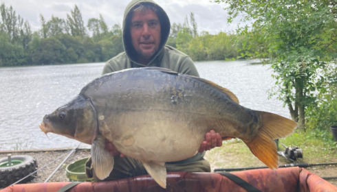 A 34 lb 2 oz fish from Villefond, Sep 2024