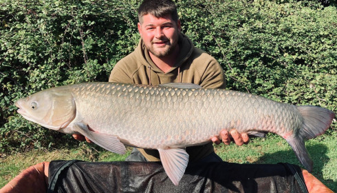 A 31 lb fish from Villefond, Sep 2024