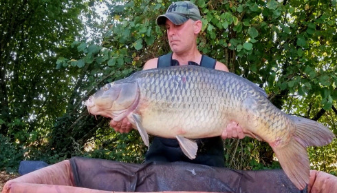 A 43 lb 4 oz carp from Villefond, Scottie H, Aug 2026