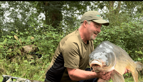 A 44 lb carp from Villefond, Toby Wheatley, Sep 2024