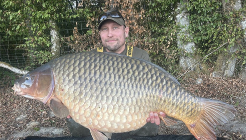 A 58 lb carp from Boux, Common, Sep 2026