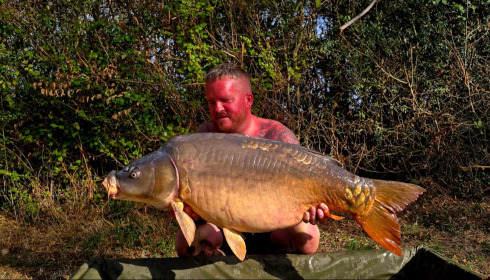 A carp from Blue Lake, Oct 2026