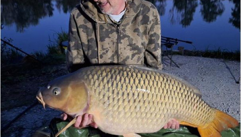 A 30 lb 3 oz carp from Jonchery, Sep 2026
