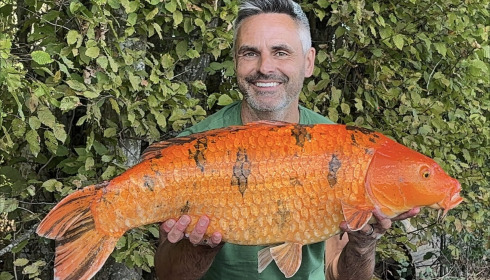 A 21 lb 8 oz carp from Jonchery, Kio, Sep 2026
