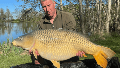 A 48 lb 5 oz carp from Jonchery, Apr 2026
