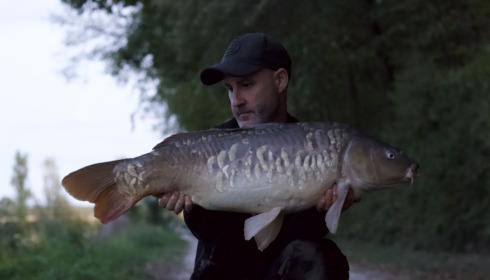 A 28 lb carp from Jonchery, Sep 2026