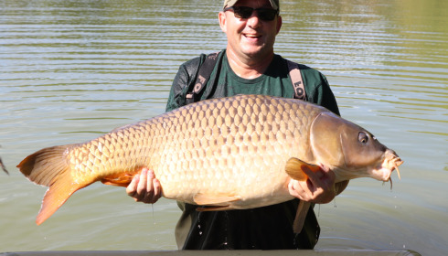 A 58 lb 10 oz carp from Jonchery, Sep 2026
