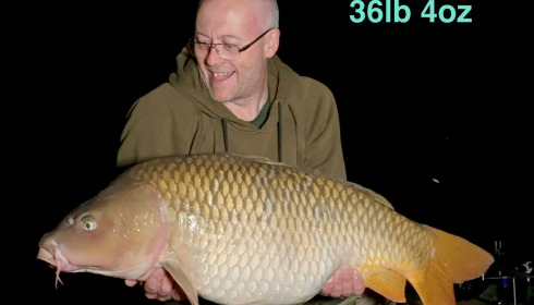 A 36 lb 4 oz carp from Jonchery, Sep 2026