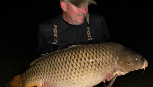 A 56 lb 6 oz carp from Jonchery, 56,6 common, Sep 2026
