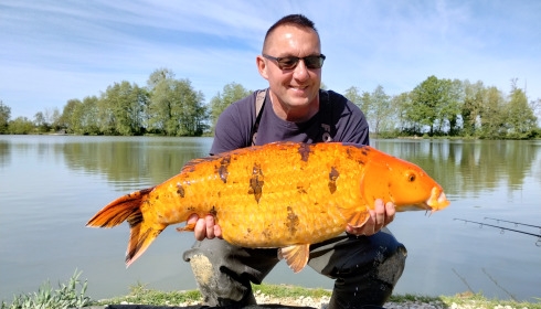 A 23 lb 4 oz carp from Jonchery, Dave Pillman, Apr 2026