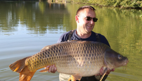 A 49 lb 12 oz carp from Jonchery, Dave Pillman, Sep 2026