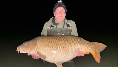 A 53 lb carp from Jonchery, Oct 2025