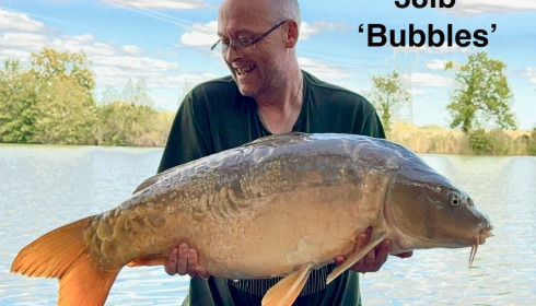 A 38 lb carp from Jonchery, Sep 2026