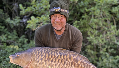 A 41 lb carp from Jonchery, 41lb, Apr 2026