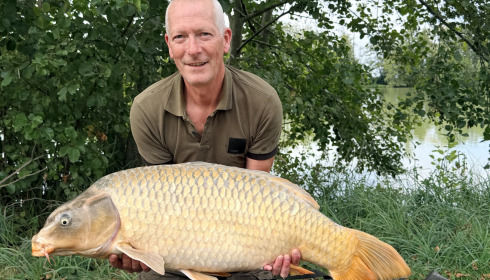 A 36 lb carp from Jonchery, Sep 2026