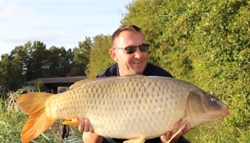 A 41 lb 2 oz carp from Jonchery, Dave Pillman, Sep 2026