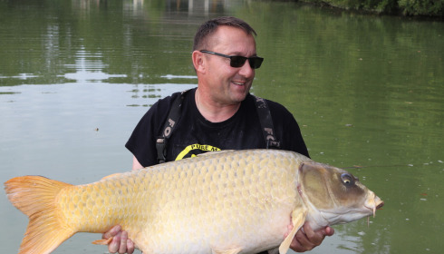 A 56 lb carp from Jonchery, Dave Pillman, Sep 2026