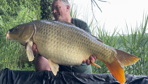 A carp from Brocard Large, May 2026