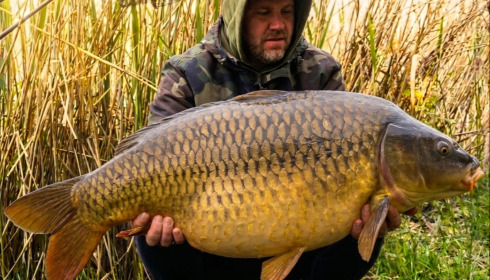 A 51 lb carp from Brocard Large, Apr 2026