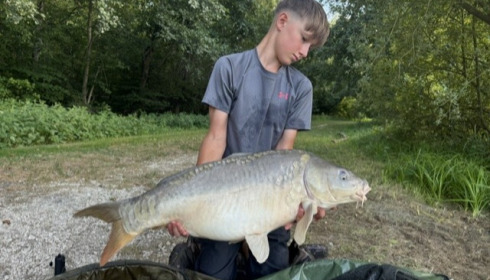 A carp from Jonchery 7, Aug 2026