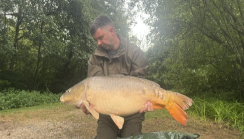 A carp from Jonchery 7, Aug 2026