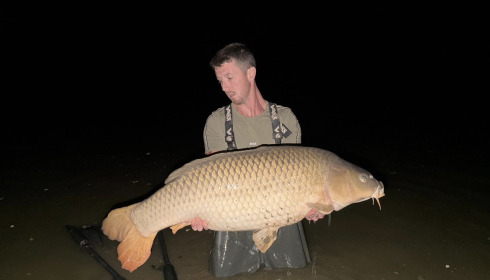 A 55 lb 4 oz carp from Brie, 55lb 4oz.., Oct 2026