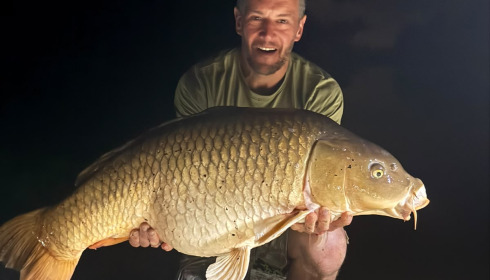 A 47 lb 6 oz carp from Brie, Sep 2026