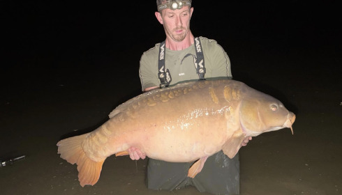 A 55 lb 11 oz carp from Brie, 55lb 11oz, Oct 2026