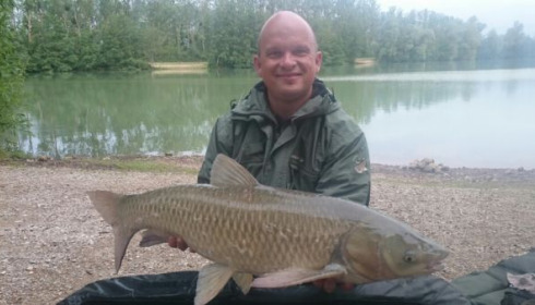 A grass carp from Blue Lake, morand, Jun 2020