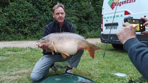 A carp from Blue Lake, Jun 2020