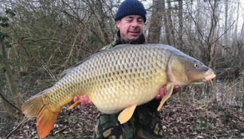 A carp from Brocard Large, Mar 2020