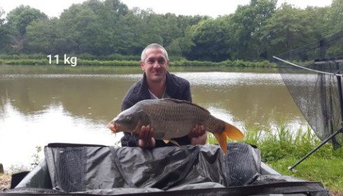 A 24 lb carp from Cailleaux, raymond, May 2020