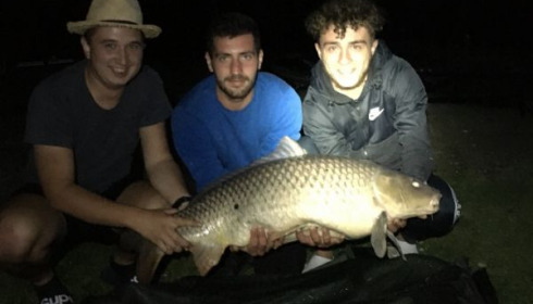 A 35 lb 2 oz carp from Cailleaux, arthur, Jun 2020