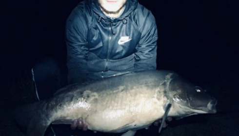 A 28 lb 1 oz carp from Cailleaux, esteban, Jun 2020
