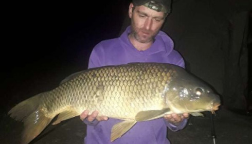 A 26 lb 4 oz carp from Cailleaux, girard, May 2020