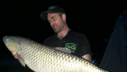 A 26 lb 4 oz grass carp from Cailleaux, girard, May 2020